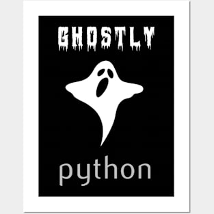 Ghostly Python Posters and Art